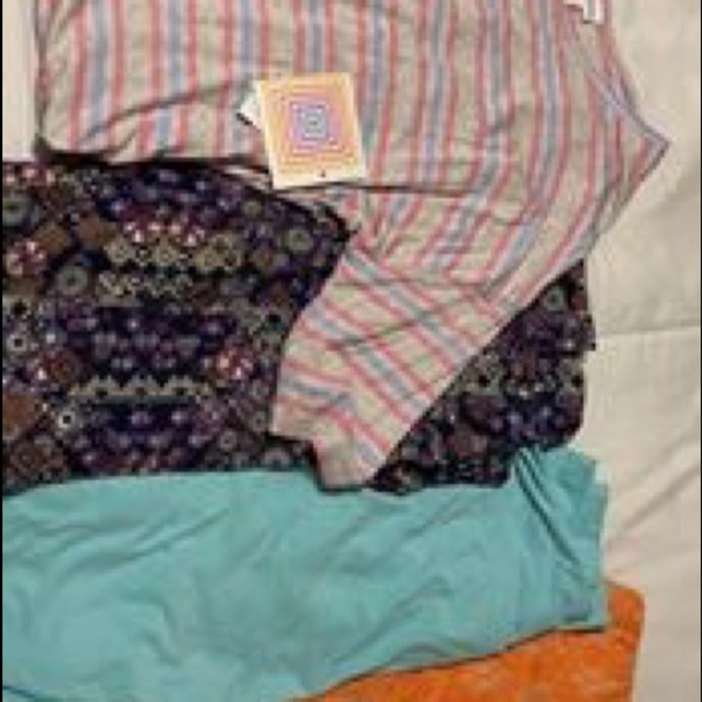 LuLaRoe xxs Irma and 3 one size adult leggings